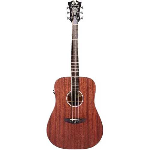 D\u0027Angelico DAPLSD300MAHCP Premier Lexington 6 String Acoustic-Electric Guitar, Right - Natural