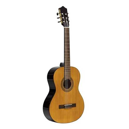 Stagg 6 String Classical Guitar, Right, Natural, Full (SCL60-NAT)
