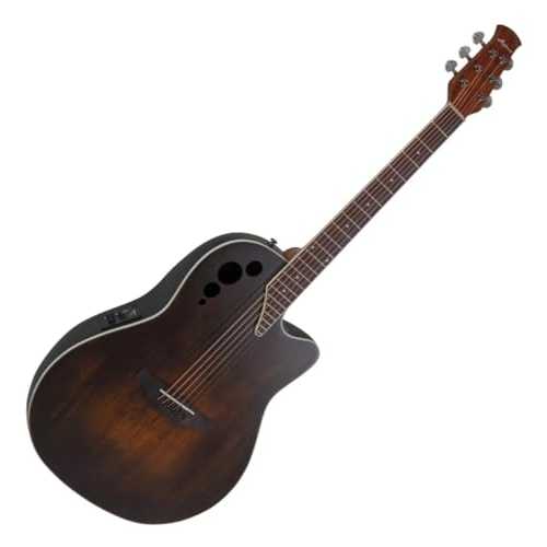 Applause Elite AE44-7S Electro-Acoustic Guitar Retro Medium Body Depth Cutaway Satin Varnish