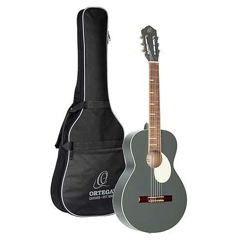 Ortega Guitars Gaucho Series Nylon String Parlor Guitar w/Bag