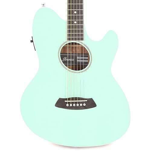 Ibanez Talman TCY10E Acoustic-electric Guitar - Sea Foam Green