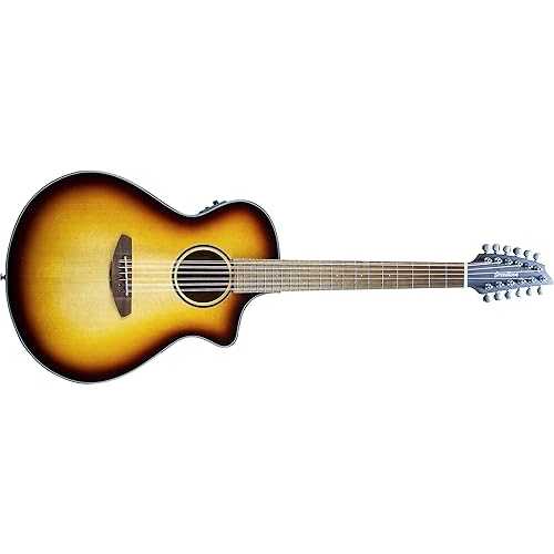 Breedlove Discovery S Concert Edgeburst 12 String CE European-African mahogany Acoustic Guitar