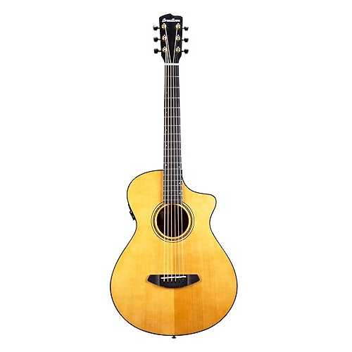 Breedlove Organic Performer Pro Parlor Concertina CE - Aged Toner with Suede Burst Back
