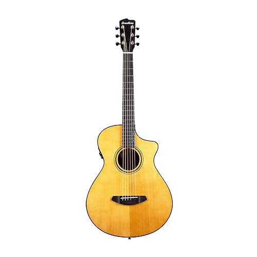 Breedlove Performer Pro Concertina CE 6-String European Spruce Top African Mahogany Neck Acoustic-Electric Guitar with Stain Black Bridge (Right-Handed, Aged Toner)