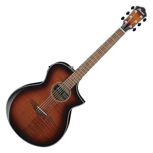 Ibanez AEWC400AMS Acoustic-electric Guitar - Amber Sunburst