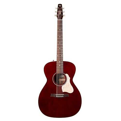 SEAGULL M6 Ltd Ruby Red CH EQ with Bag