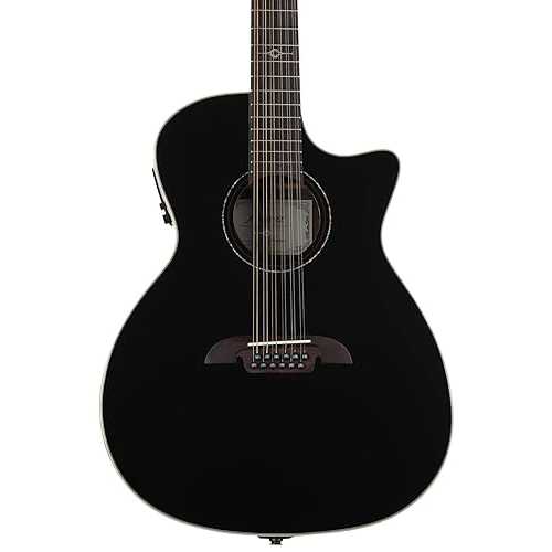 Alvarez AG70セリウム 12-string Acoustic-electric Guitar - Black