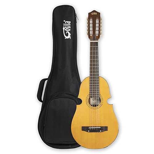 Gosila 10 String Electric Acoustic Puerto Rican Cuatro Guitar Solid spruce top Ovankol back \u0026 sides rosewood fingerboard \u0026bridge