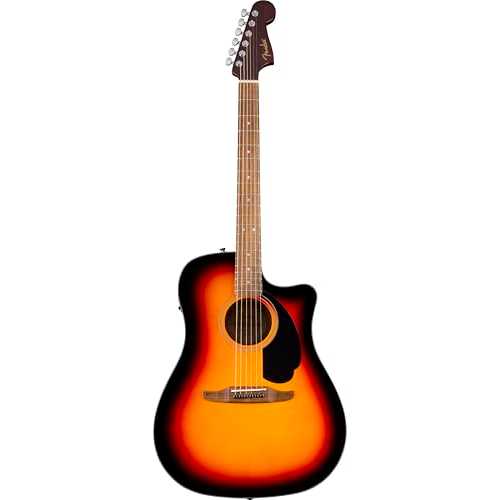Fender California Standard Redondo CE, Spruce Top, Black Pickguard, 3-Color Sunburst