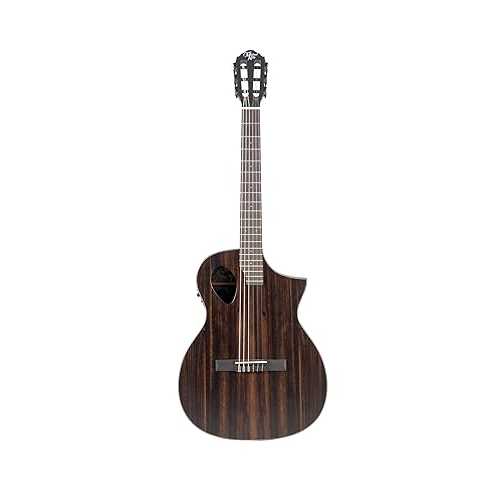 Michael Kelly Forte Port Nylon java Ebony Classical Acoustic Guitar