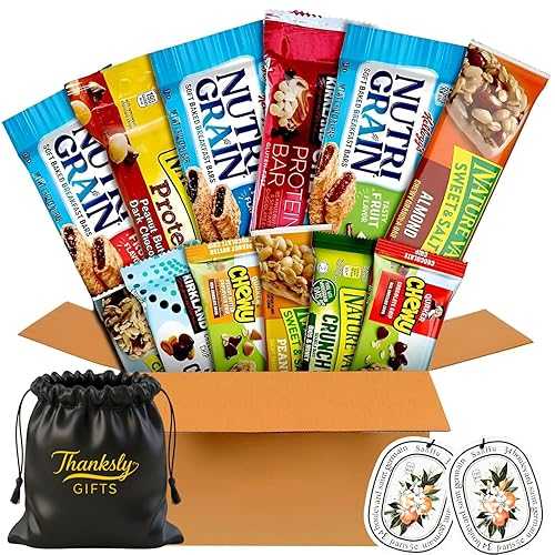 THANKSLY GIFTS 70 Ct Granola Bars Bulk Variety Pack Healthy Granola Bars Snack Box for Office Snacks Healthy Breakfast Bars