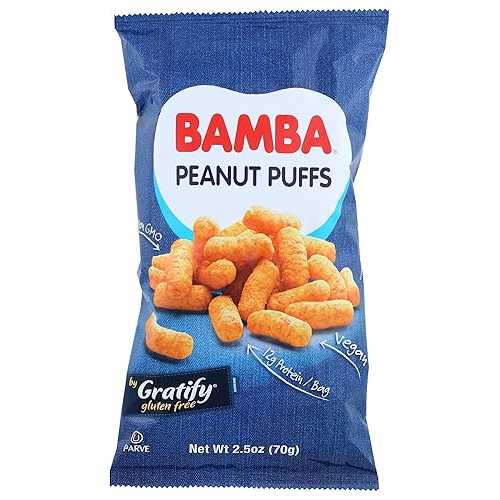 The Great Canadian Tea Company Ltd. BAMBA Peanut Butter Puffs by Osem Foods Israel - Gluten Free \u0026 Vegan 2.5 薬局衡オンス (Pack Of 12)