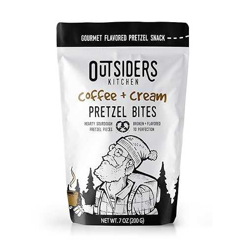 Outsiders Kitchen Coffee + Cream Pretzel Bites (7 薬局衡オンス. bags - 4 pack)