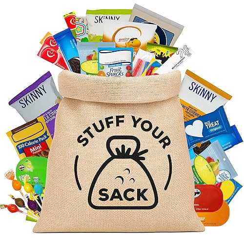 Nut-Free Snacks Variety Pack 60 Count Peanut-Free and Tree Nut-Free Snack Box for Kids Individually Wrapped Cookies, Crackers, Chips and Candy Allergy Friendly School Snack Pack by Stuff Your Sack