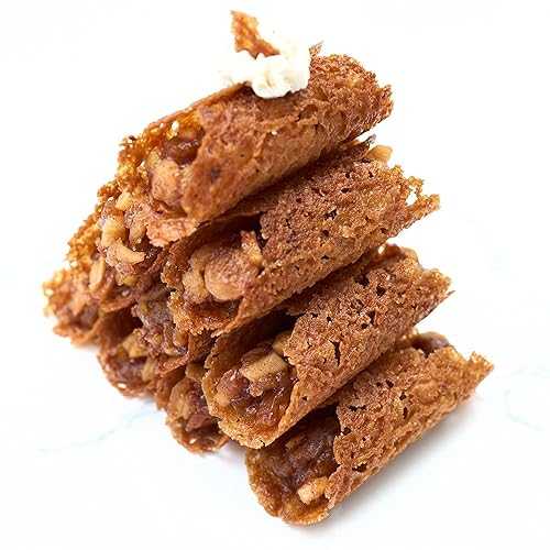 Crumble Crate CrumbleCrate Apple Pie Brandy Snaps DIY Baking Kit / Gourmet Cookie Making Set with Pre-Measured Ingredients \u0026 Tools / Baking Gift for Adults
