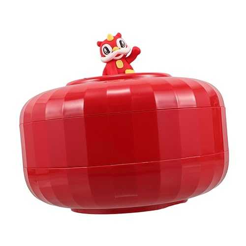 DECHOUS Beautifully Designed Dried Fruit and Nut Serving Tray Aesthetic Snack Box for Fruits and Candy for Holidays Parties and Gifting
