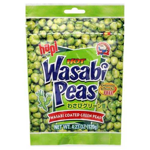 Hapi Wasabi Coated Green Peas, 4.23 薬局衡オンス (12 pack)