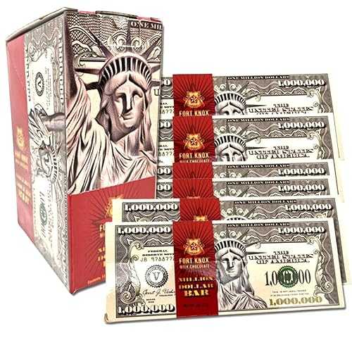 Generic Million Dollar Milk Chocolate Bars Fort-Knox Rich \u0026 Creamy 2薬局衡オンス Bulk Pack of 12 Bars Case