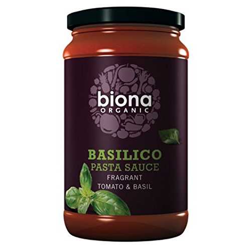 Biona Organic - Pasta Sauce - Basilico Tomato \u0026 Basil - 350g by Biona