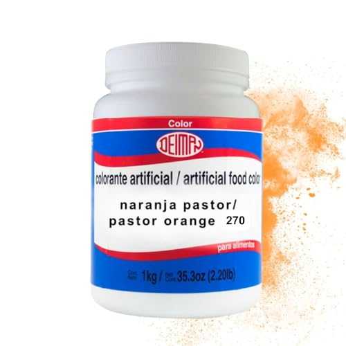 Deiman Artificial Food Color Pastor Orange 270 (2.2 重量ポンド)