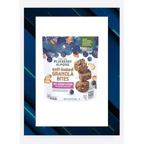 Generic Organic Blueberry Almond Soft Baked Granola Bites 22 Ounce