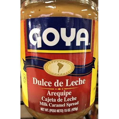 Goya Dulce de Leche Milk Caramel Spread, 15 Ounce (Pack of 12)