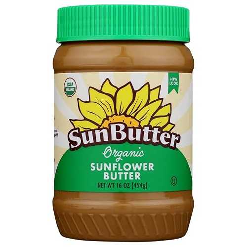 Sunbutter Sunflower Seed Spread Organic Jar 24x 16Oz