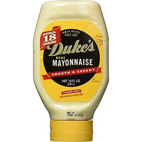 WAROUS Duke\u0027s Real Mayonnaise 18薬局衡オンス (4 Pack)