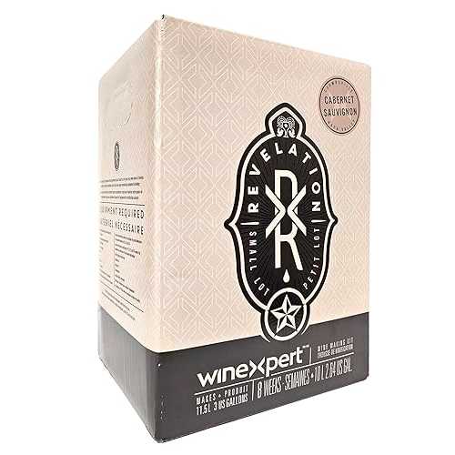 Winexpert Revelation Napa Cabernet Sauvignon 3 Gallon (Limited) Wine Ingredient Kit