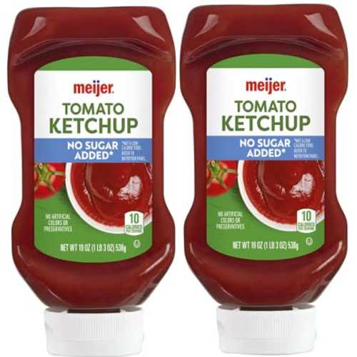 Generic Pack Of 2 No Sugar Added Ketchup, 19 Oz