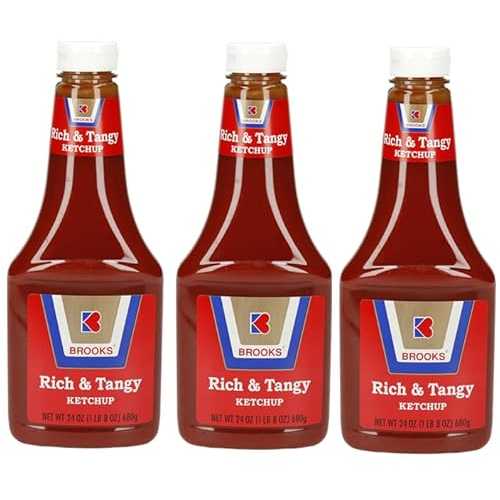 Generic Rich and Tangy Ketchup (Pack Of 3 Bottles), 24 薬局衡オンス