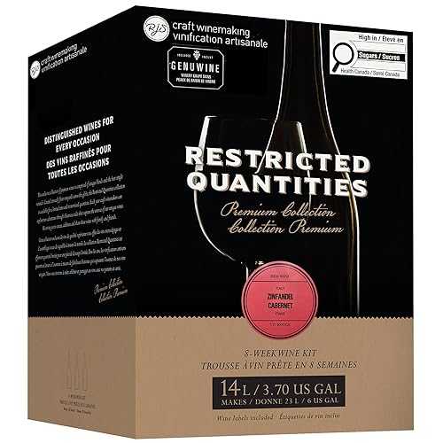 RJS Craft Winemaking RJS RQ26 Zinfandel Cabernet Wine Making Ingredient Kit
