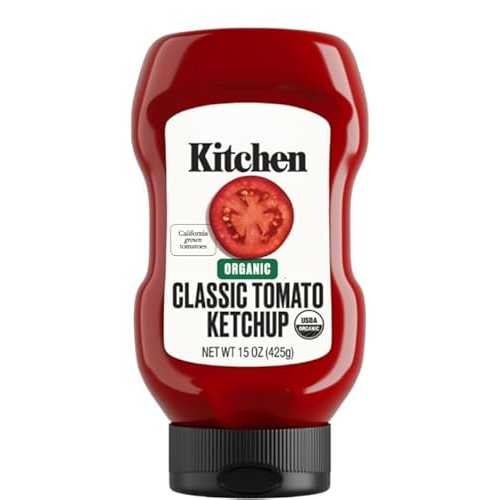 Generic Kitchen Organic Tomato Ketchup, 15 薬局衡オンス Bottle