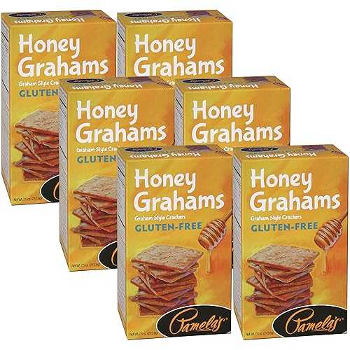 Pamela\u0027s Products Gluten Free Graham Crackers, Honey, (Pack of 6) by Pamela\u0027s Products