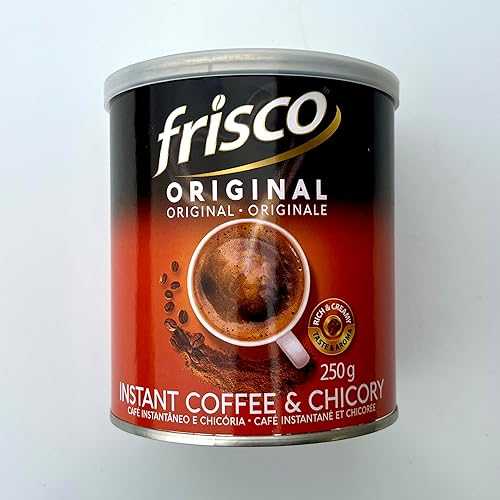 Generic Original Instant Coffee Chicory Blend, South African Coffee, Rich Creamy Taste, Smooth Everyday Hot Beverage, 250g Tin