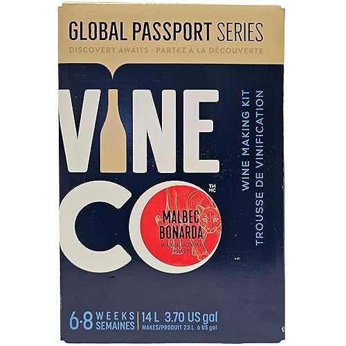 Home Brew Ohio VineCo Global Passport 2026 Malbec Bonarda Argentina Wine Making Ingredient Kit