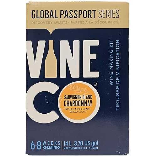 Home Brew Ohio VineCo Global Passport 2026 Sauvignon Blanc Chardonnay Wine Making Ingredient Kit