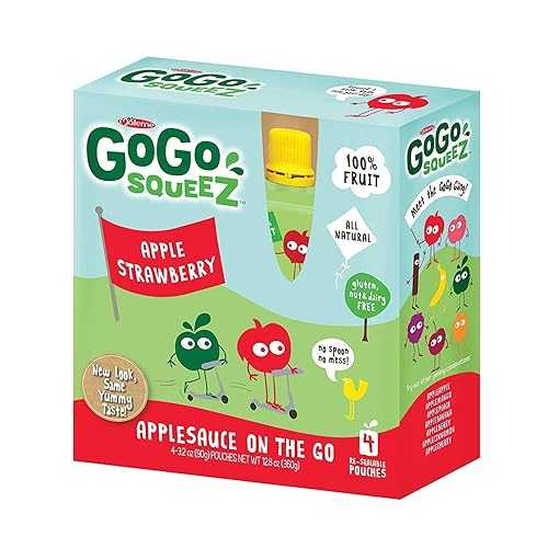 Materne Gogo Applesauce Strawberry Squeeze (12x4x3.2 Oz)12