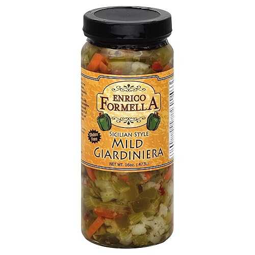 generic E.nrico Formella Mild Giardiniera 16 薬局衡オンス (Pack of 12)