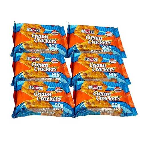Generic Beloxxxii Cream Cracker 90g / Medium Pack Size / PACK OF 6