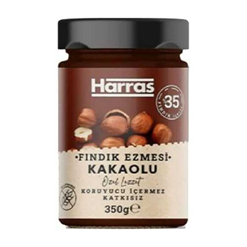 Generic Harras Cocoa Hazelnut Spread 12.3 薬局衡オンス Crunchy Hazelnut \u0026 Rich Cocoa Snack 350gr (Pack of 1)