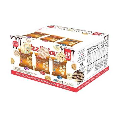 Generic Mini Rice Cakes Bites, 28 Count (1 Pack)