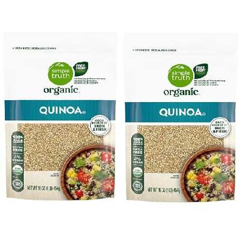 Generic Organic Quinoa (2 Bags, 16 薬局衡オンス. each)