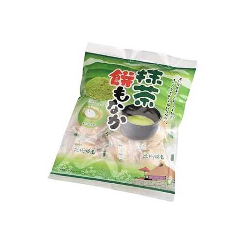 JP Matcha Mochi Monaka Snack 190g (Pack of 1), Japanese Traditional Sweets Wagashi from Nagano Prefecture, MADE IN JAPAN, Limited Stock