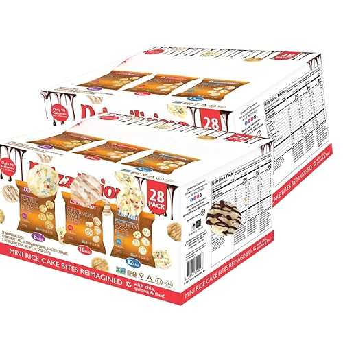 Generic Mini Rice Cakes Bites, 28 Count (2 Pack)
