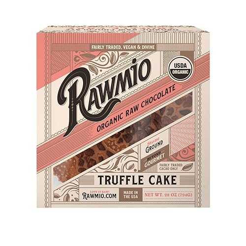 Rawmio Chocolate Truffle Cake - 28 薬局衡オンス. Raw, Organic,Vegan, Gluten-Free - 1 Pack