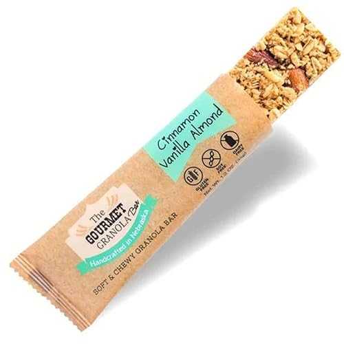 Almond Cinnamon Vanilla Granola Bars / 12 Pack / Gluten, Dairy, \u0026 Soy Free / Omaha, NE Made / The Gourmet Granola