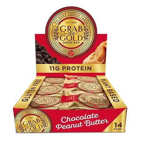 Generic Grab The Gold Bars Chocolate Peanut Butter 10 薬局衡オンス (Pack of 6)