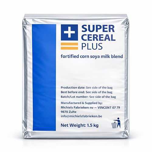 Won Promotions Super Cereal Plus, Fortified Corn Soya Milk Blend, Nutritional Food Supplement, 1.5 kg