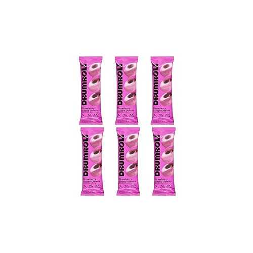 Generic - Drumroll Snacks Donuts Mini Strawberry (6 Pack)